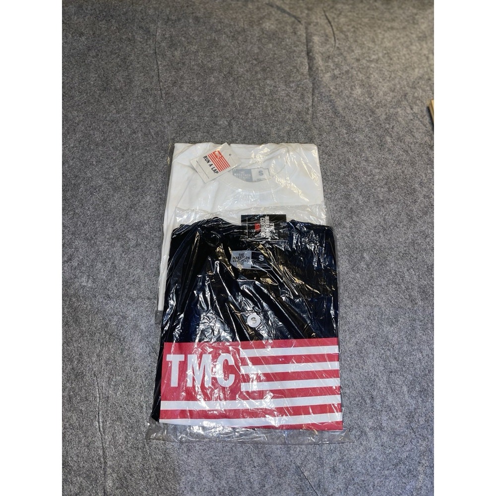 Lot of 2 The Marathon Clothing TMC T-Shirts Nipsey Hussle Black White Mens Small